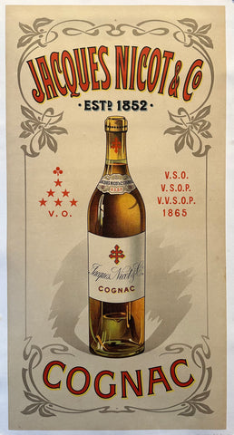 Link to  Jacques Nicot & Co. Cognac PosterFrance, c. 1895  Product