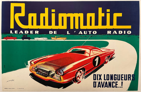 Link to  Radiomatic PosterFrance, 1960s  Product