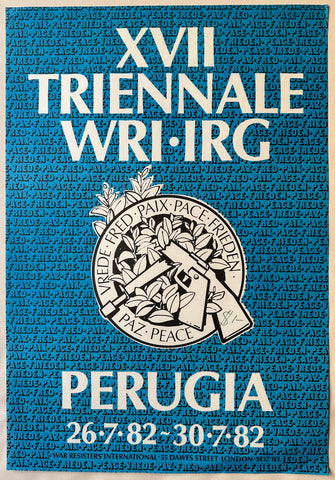 Link to  XVI Triennale Perugia Poster ✓Great Britain, 1982  Product