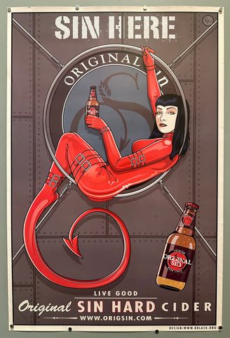 Link to  Sin Hard Cider PosterU.S.A, c. 2000  Product