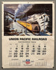 Union Pacific Railroad Calendar January/December 1969
