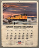 Union Pacific Railroad Calendar November/February 1969