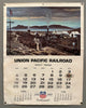 Union Pacific Railroad Calendar August/May 1969