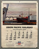Union Pacific Railroad Calendar April/September 1969