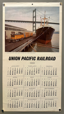 Link to &nbsp;Union Pacific Railroad Calender 1968USA, 1967 &nbsp;Product