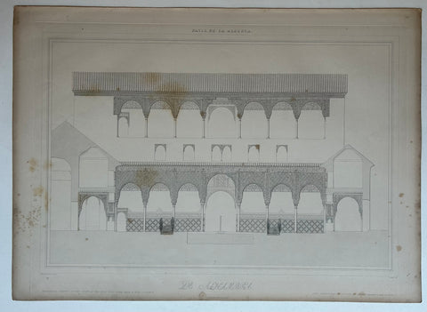 Link to  Patio de la Alberca Alhambra Print 2England, c. 1844  Product