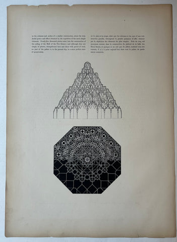 Link to  Ceiling of the Hall of the Two Sisters Alhambra Print 1England, c. 1844  Product