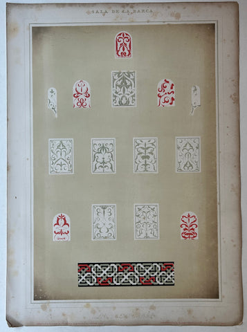 Link to  Sala de la Barca Alhambra Print 3England, c. 1844  Product