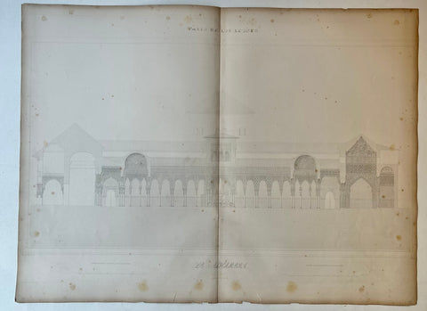 Link to  Patio de los Leones Alhambra Print 1England, c. 1844  Product