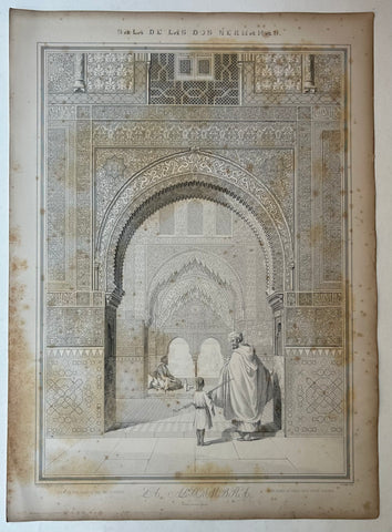 Link to  Sala de las dos Hermanas Alhambra Print 11England, c. 1844  Product