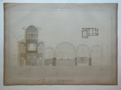 Link to  Los Baños Alhambra Print 1England, c. 1844  Product