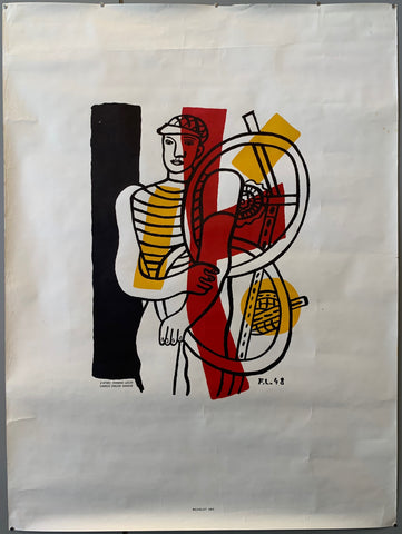 Link to  Fernand Léger Cyclist PosterFrance, 1948  Product