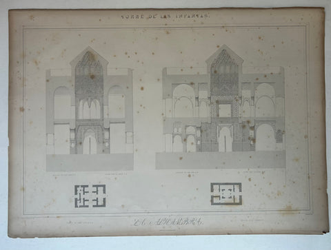Link to  Torre de las Infantas Alhambra Print 26England, c. 1844  Product