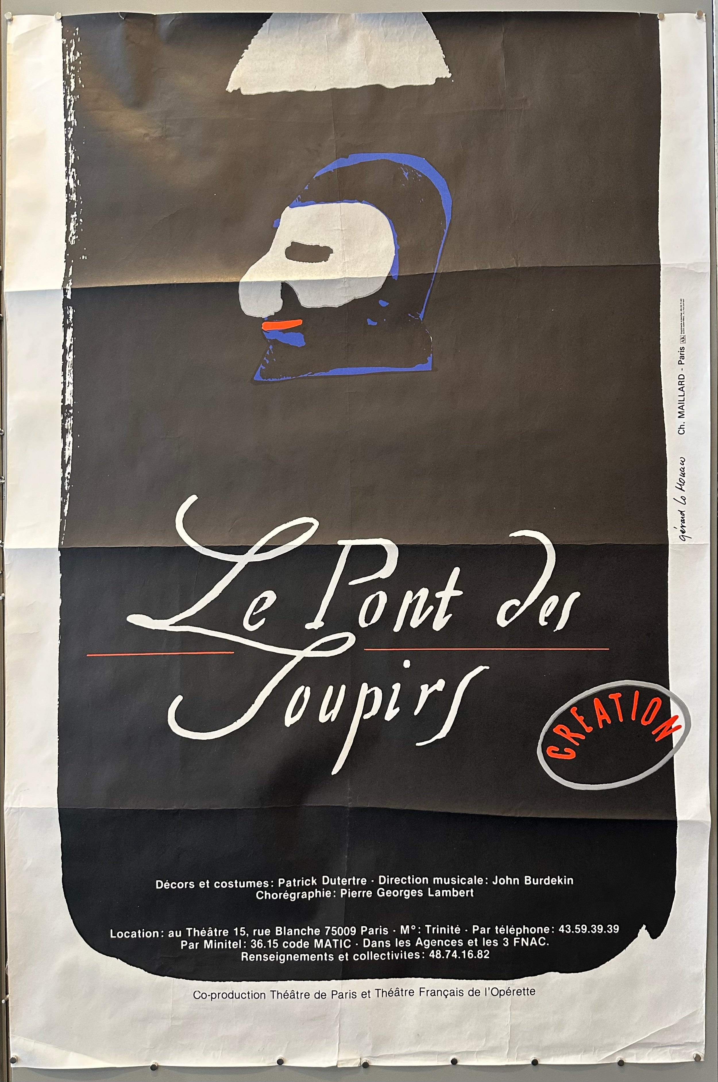 Offenbach Ribes Le Pont des Soupirs – Poster Museum