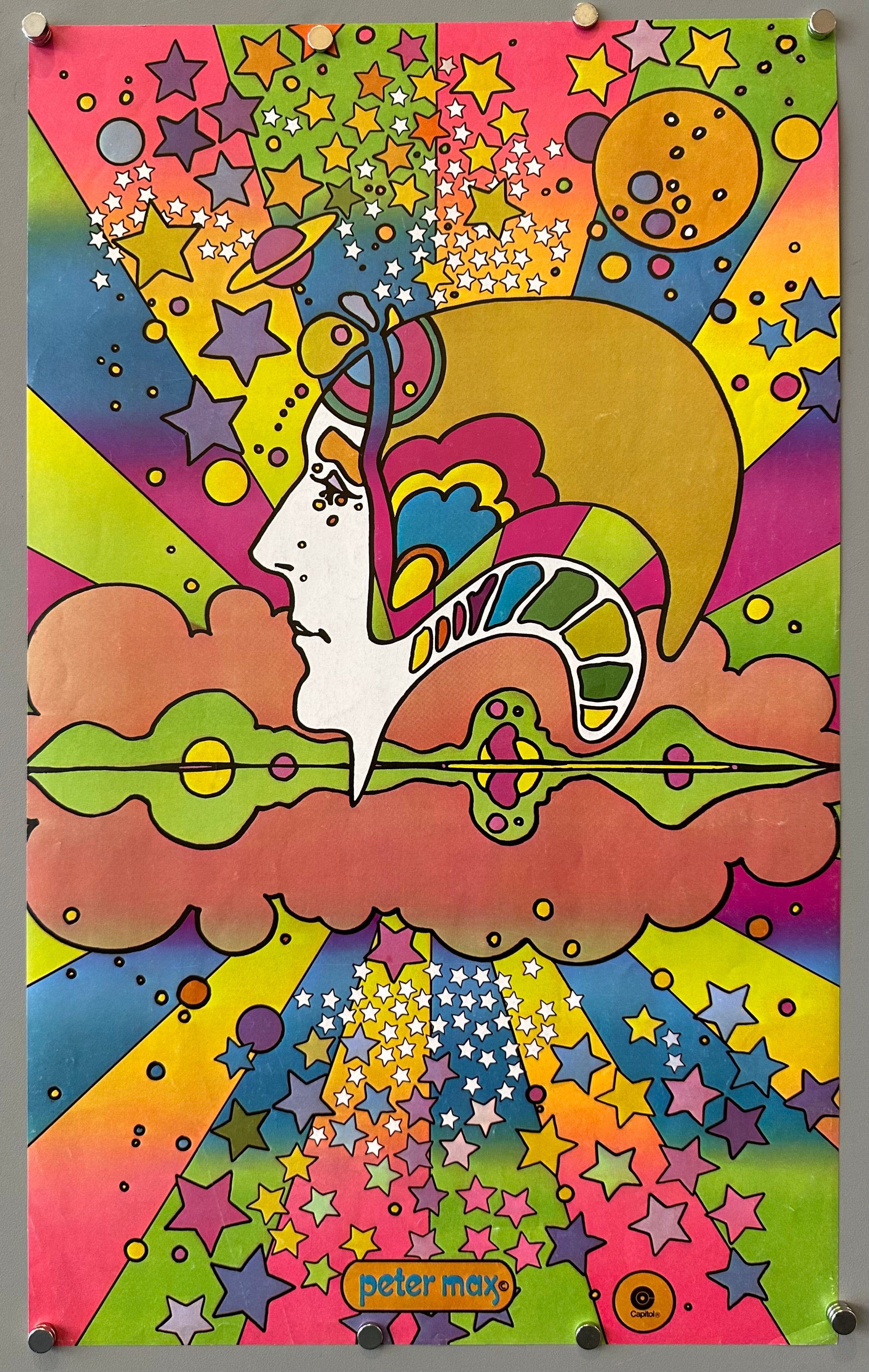 Capitol Records Peter Max – Poster Museum