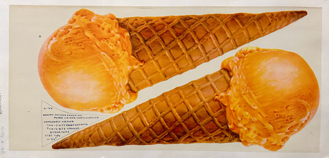 Link to &nbsp;Double Ice Cream Cone LithographUnited States, c. 1955 &nbsp;Product