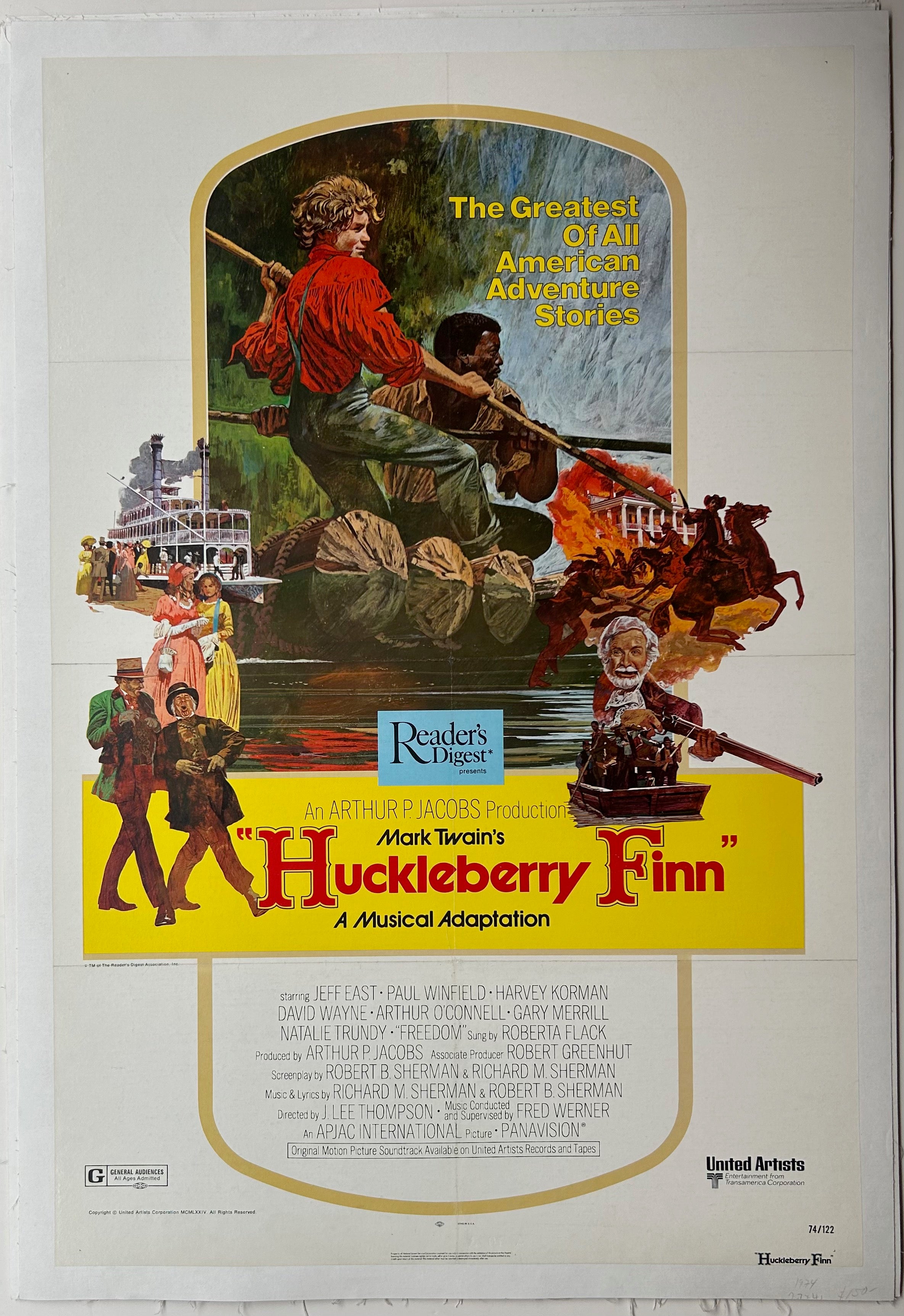 Huckleberry Finn Film Poster