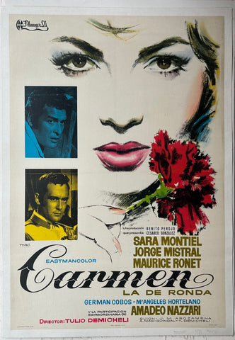 Link to  Carmen La De Ronda Film PosterSpain, 1959  Product