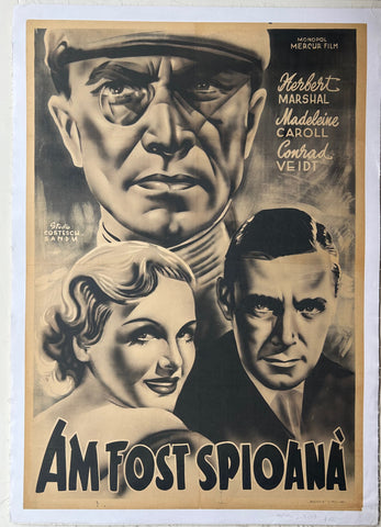 Link to  Am Fost Spioana Film PosterRomania, 1933  Product