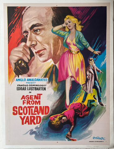 Link to  Agent From Scotland Yard Film PosterIndia, C.1956  Product
