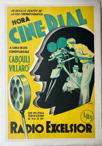 Link to  Radio Excelsior PosterSpain, C. 1935  Product
