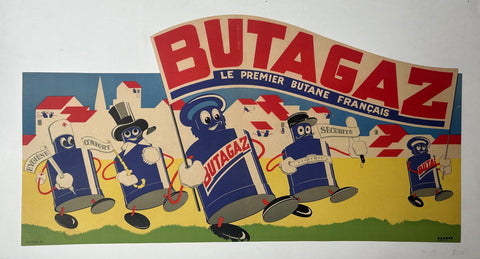 Link to  Butagaz Poster #2France, 1937  Product