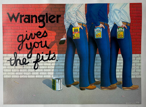 Link to  Wrangler Jeans PosterUnited States, 1979  Product