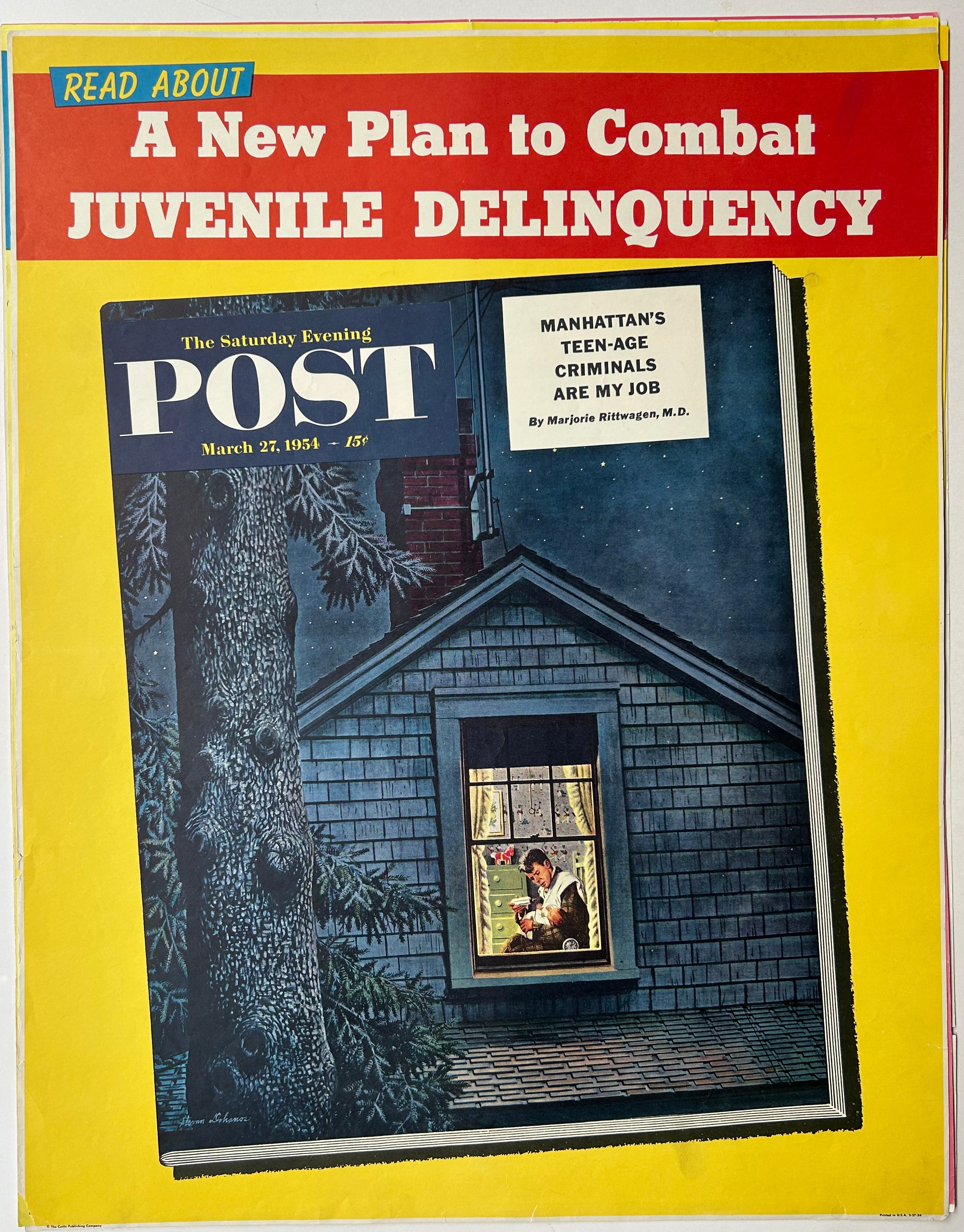 Saturday Evening Post March 27, 1954 ✓