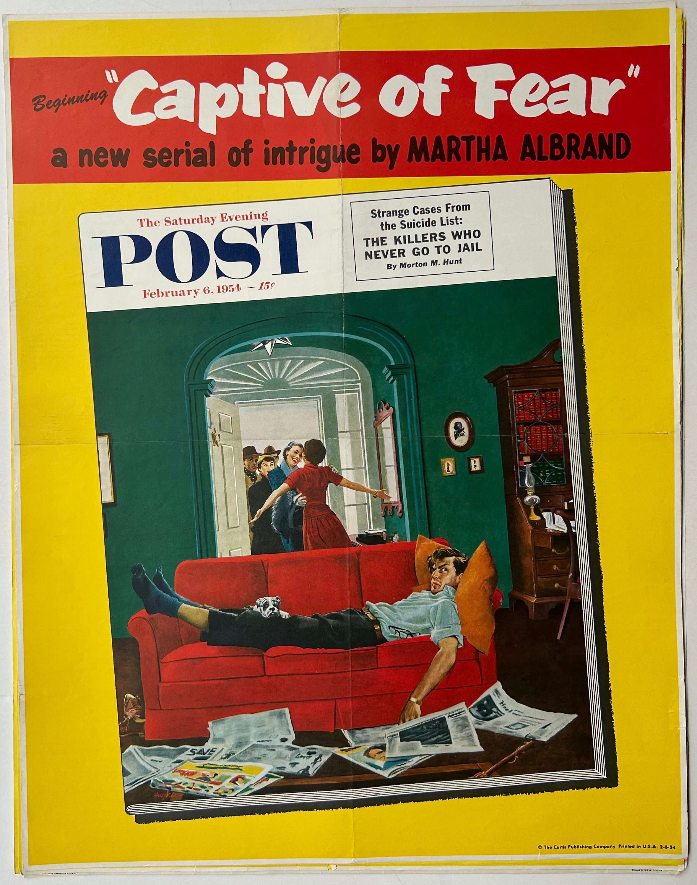 Saturday Evening Post February 6, 1954 ✓