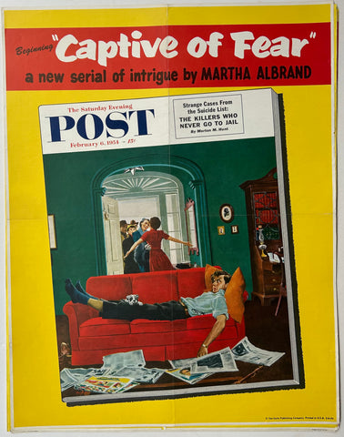Link to  Saturday Evening Post February 6, 1954 ✓Hughes  Product