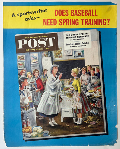 Link to  Saturday Evening Post February 28, 1953 ✓Constantin Alajolov  Product
