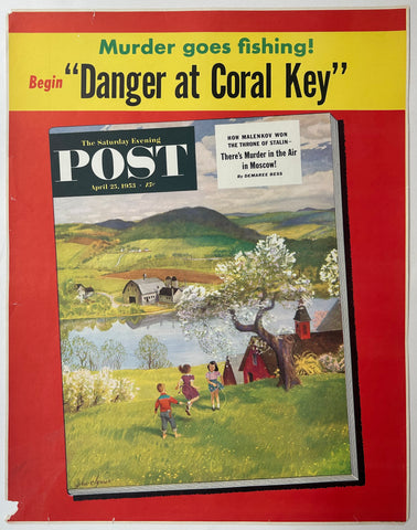 Link to  Saturday Evening Post April 25, 1953 ✓John Ford Clymer  Product