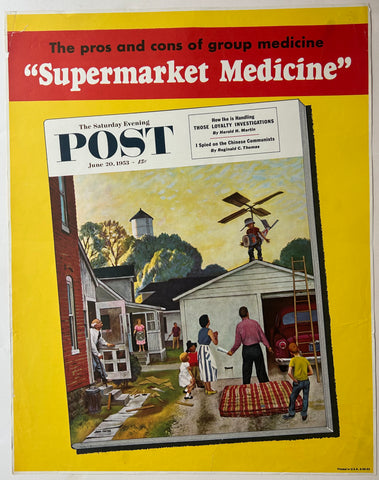 Link to  Saturday Evening Post June 20, 1953 ✓John Falter  Product
