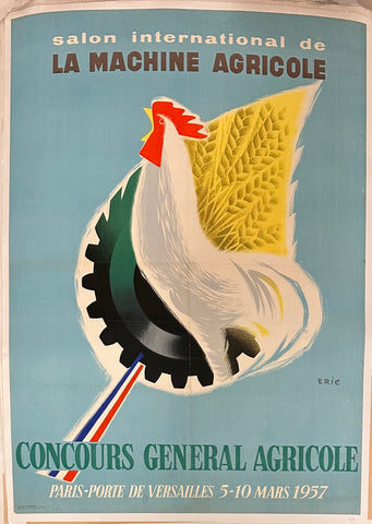 Link to  Concours General Agricole poster ✓Eric 1957  Product