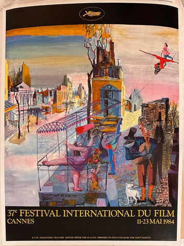 Link to  Festival International Du Film Cannes poster ✓France, 1984  Product