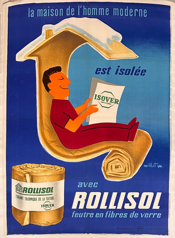 Link to  Rollisol poster ✓c.1960  Product