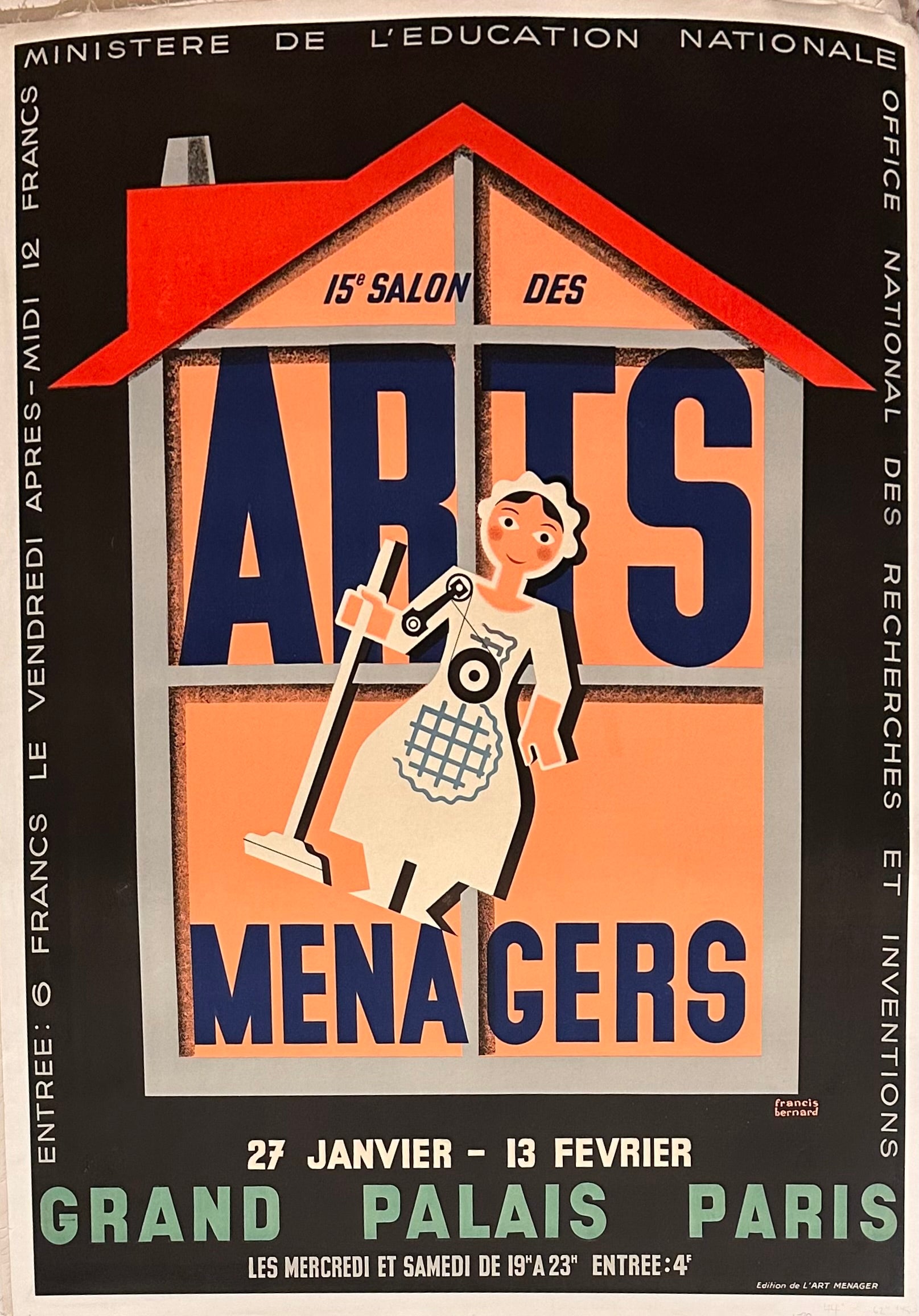 Arts Menagers- Robotic Women in the Home poster ✓