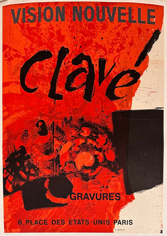 Link to  Clave poster  ✓Antoni Clave c.1975  Product