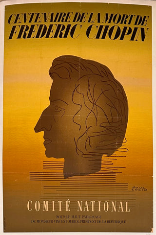 Link to  Frederic Chopin PosterFrance, C.1960s  Product