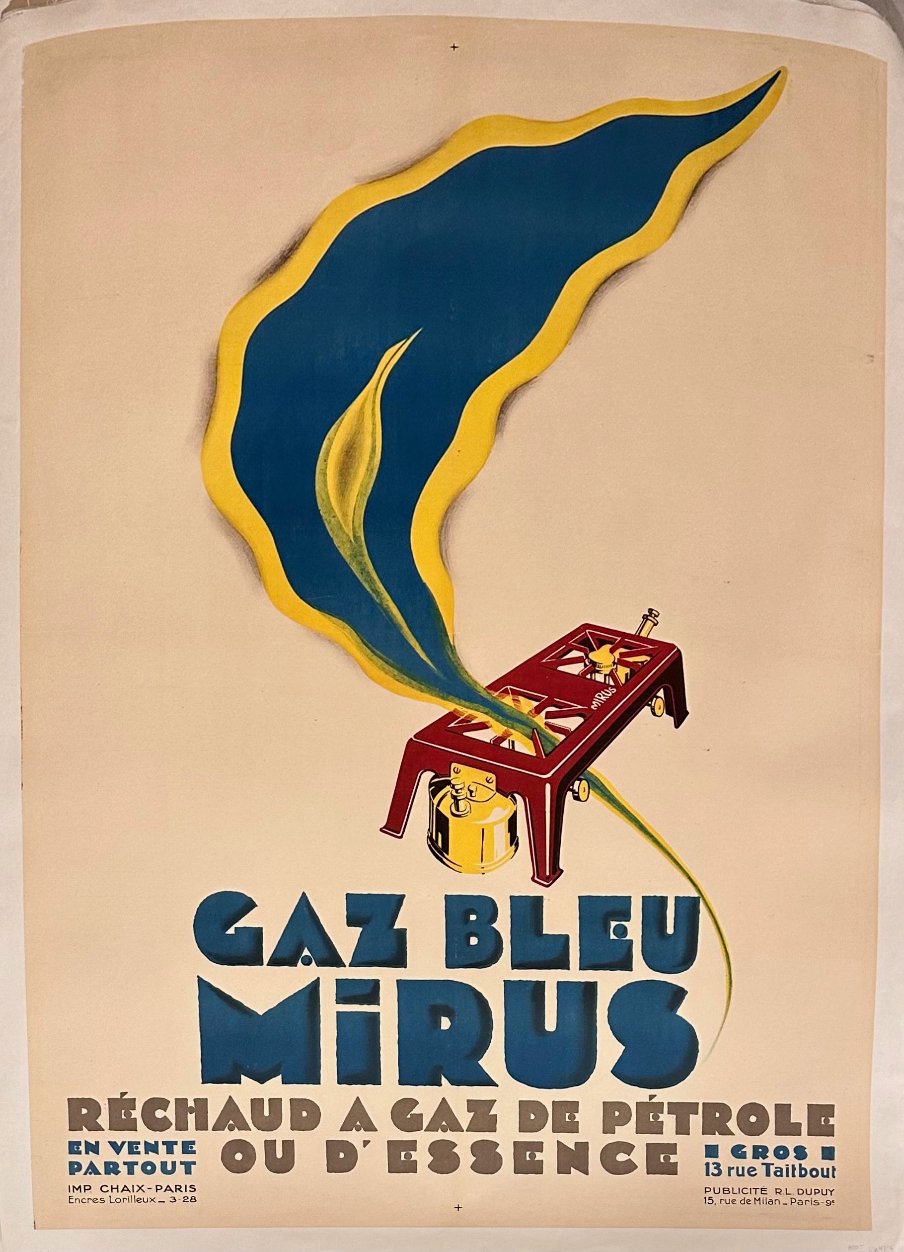 Gaz Bleu Mirus Poster