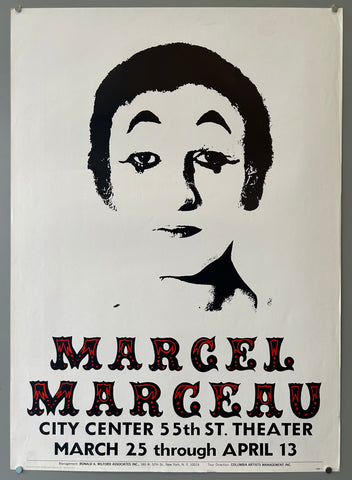 Link to  Marcel Marceau PosterUnited States, c. 1979  Product