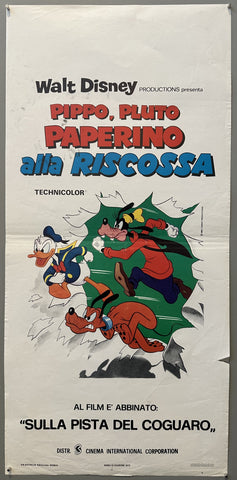 Link to  Pippo, Pluto, Paperino alla Riscossa Poster GreenItaly, 1975  Product