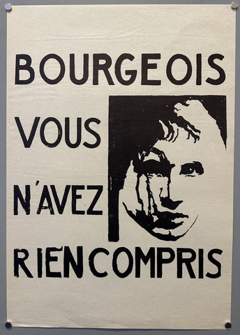 Link to  Bourgeois Vous N'Avez Rien ComprisFrance, 1968  Product