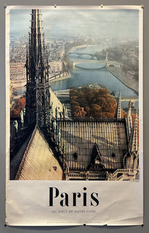 Link to  Paris du Haut de Notre-DameFrance, c. 1960s  Product