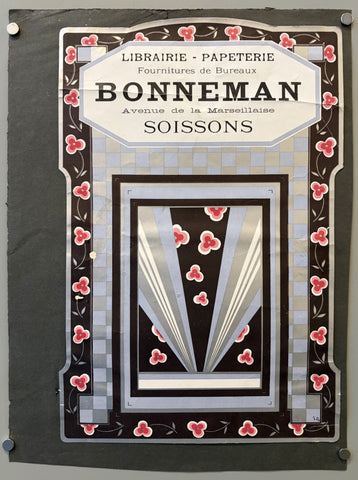 Link to &nbsp;Librairie - Papeterie BonnemanFrance, C.1925's &nbsp;Product