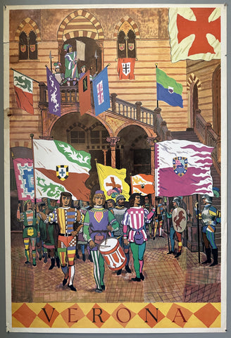 Verona Vintage Travel Poster