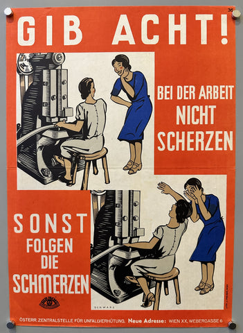 Bei der Arbeit Nicht Scherzen