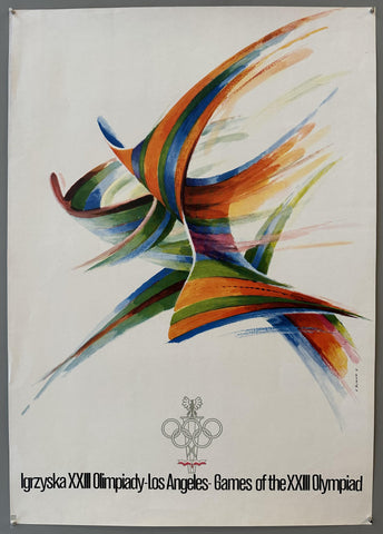 Igrzyska XXIII Olimpiady Poster