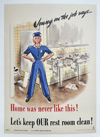 Jenny on the job - Home was never like this