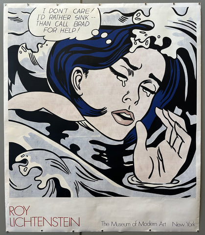 Roy Lichtenstein MoMA Poster
